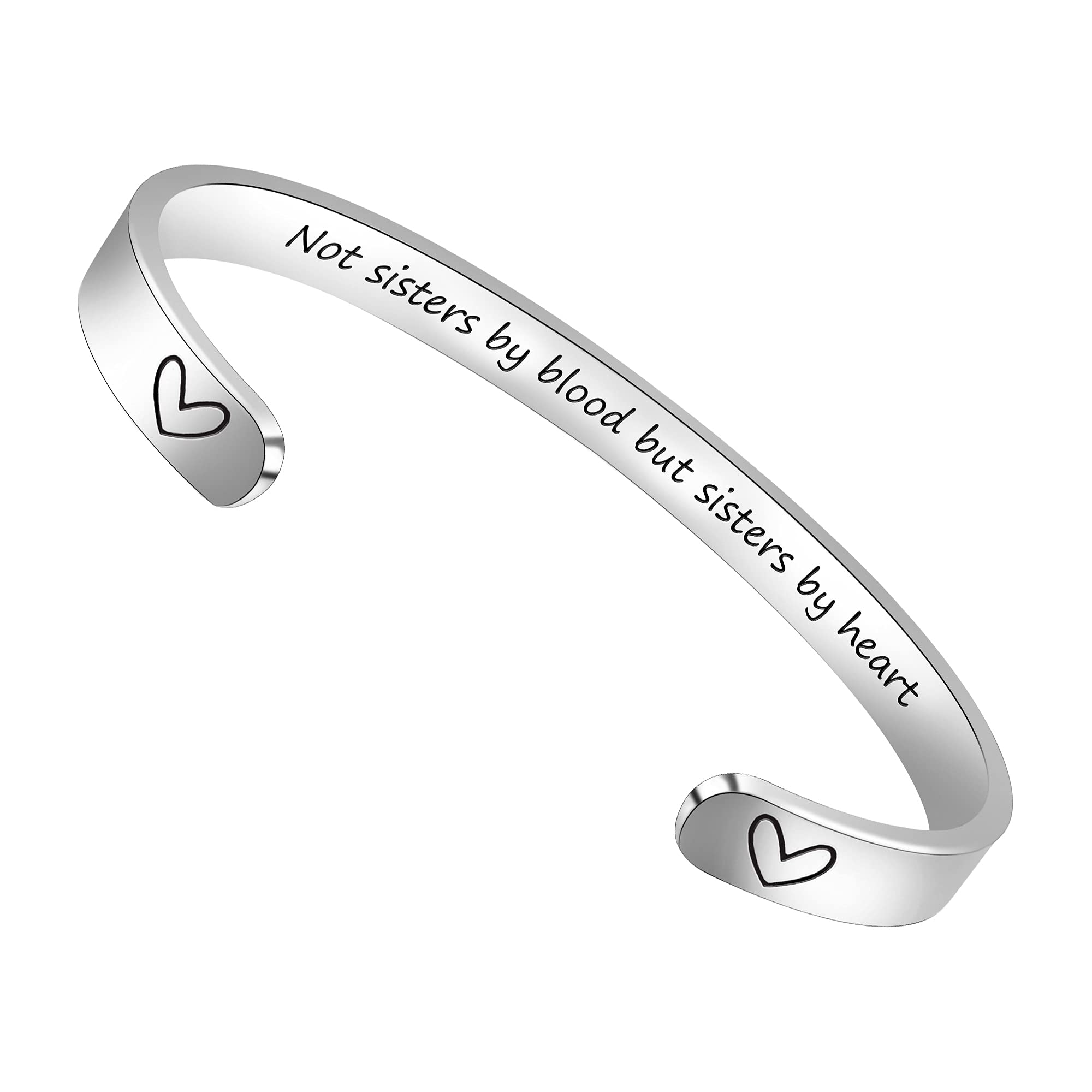 Btysun Inspirational Bracelets for Women - Personalized Mantra Jewelry, Motivational Cuff Bangle for Graduation, Birthday, Mother's Day Gifts from Daughter - Perfect for Daily Wear, Special Occasions & Friendship Keepsakes