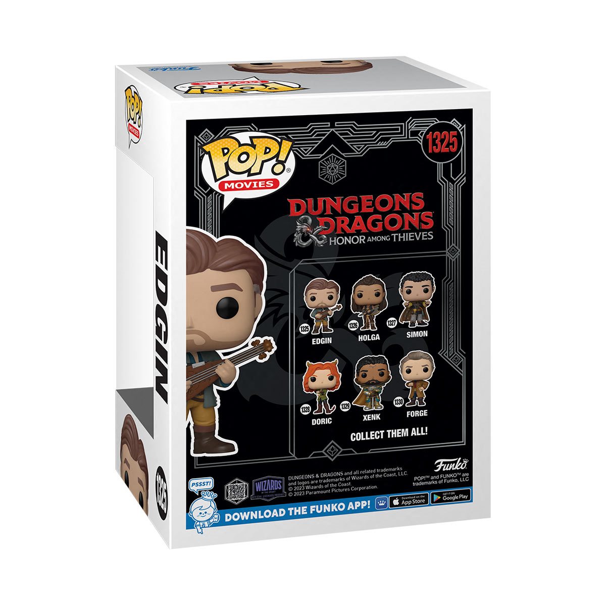 Dungeons & Dragons: Honor Among Thieves Edgin Funko Pop! Vinyl Figure #1325 - Collectible Movie Character for D&D Fans & Fantasy Decor