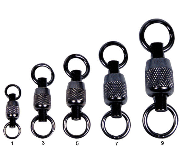 Billfisher 2-Pack Ball Bearing Swivels - High Performance Fishing Swivel for Saltwater & Freshwater - Perfect for Trolling, Casting, and Bottom Fishing