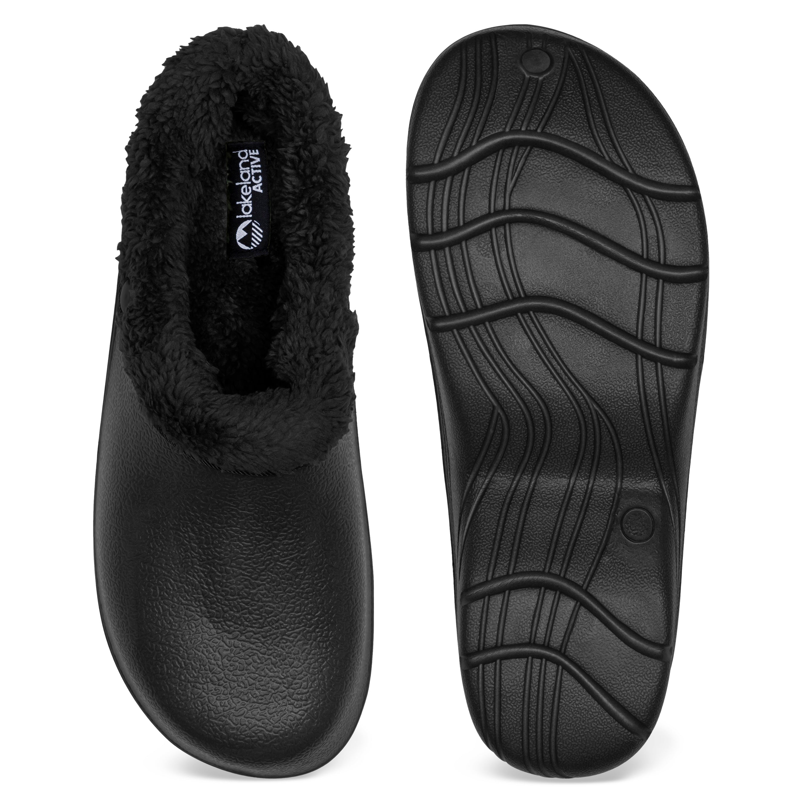 Men's Thermal Fleece Lined Garden Clogs - Warm Winter Outdoor Shoes for Gardening, Yard Work & Home Use