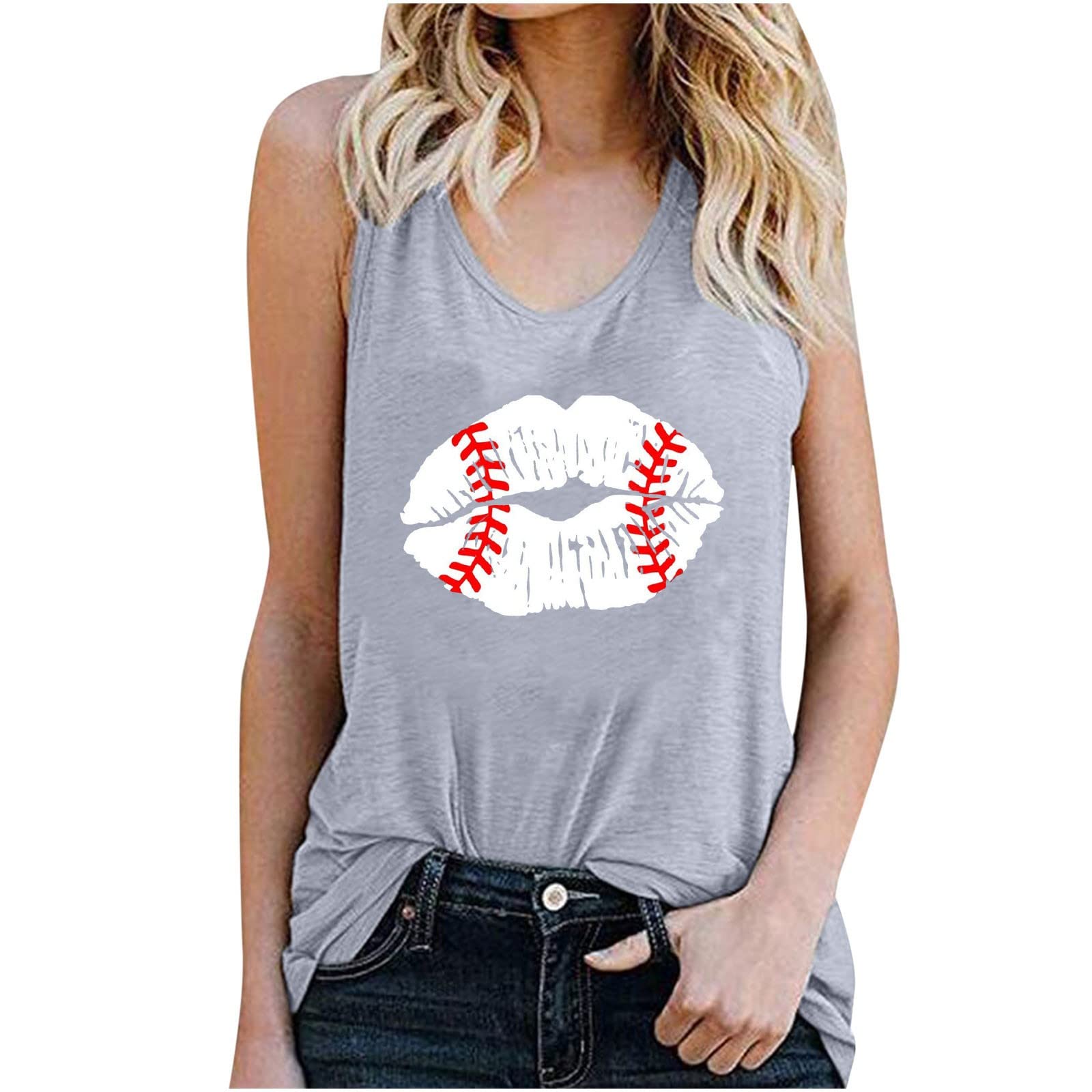 Women's Long Sleeveless Tank Tops - Pullover Solid Color & Printed Blouse Shirts for Casual Wear, Workout, and Summer Outfits