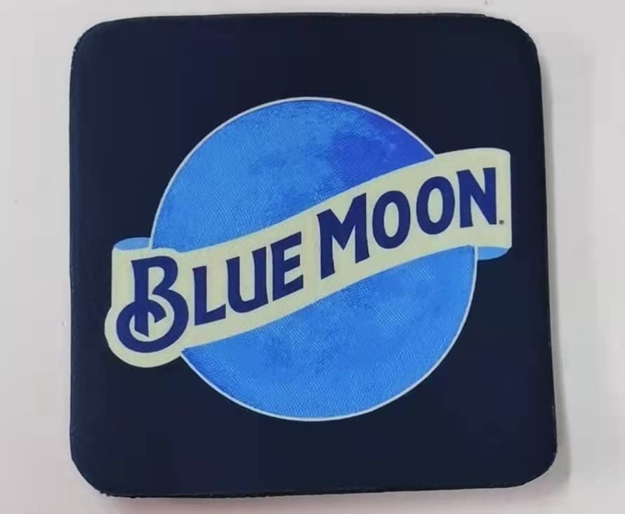 Premium Belgian Beer Bar Pub Coasters Set - Absorbent Cork Backing for Drink Protection - Perfect for Home Bars, Pubs, and Breweries (Set of 6) - Ideal for Beer Lovers and Entertaining Guests