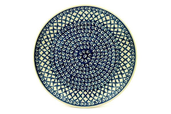 10-Piece Dinner Plate Set - Elegant Lattice Peacock Design - Perfect for Dining, Entertaining & Special Occasions
