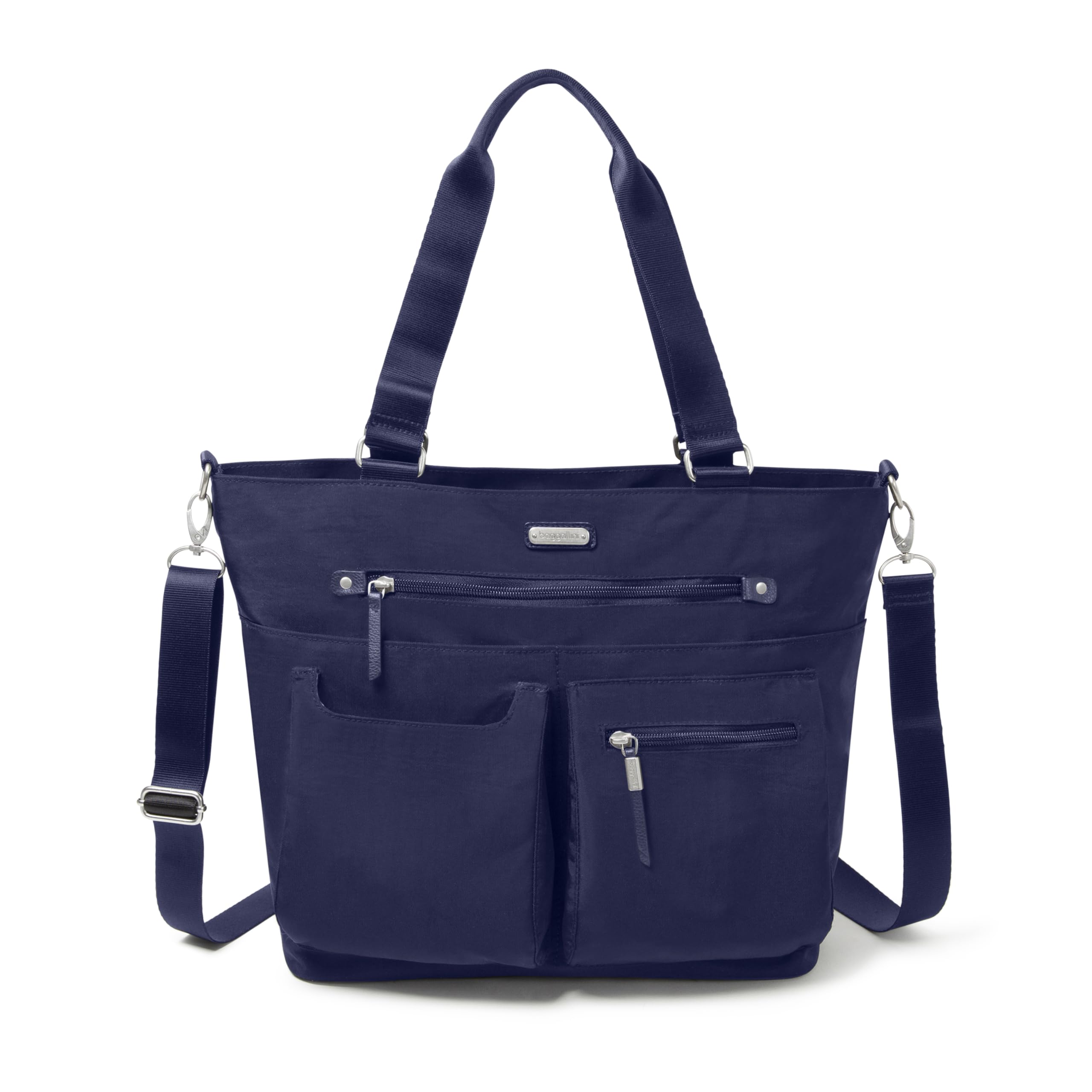 Baggallini RFID Anti-Theft Tote Bag with Detachable Wristlet - Stylish & Secure Crossbody Purse for Women, Perfect for Travel, Work & Everyday Use