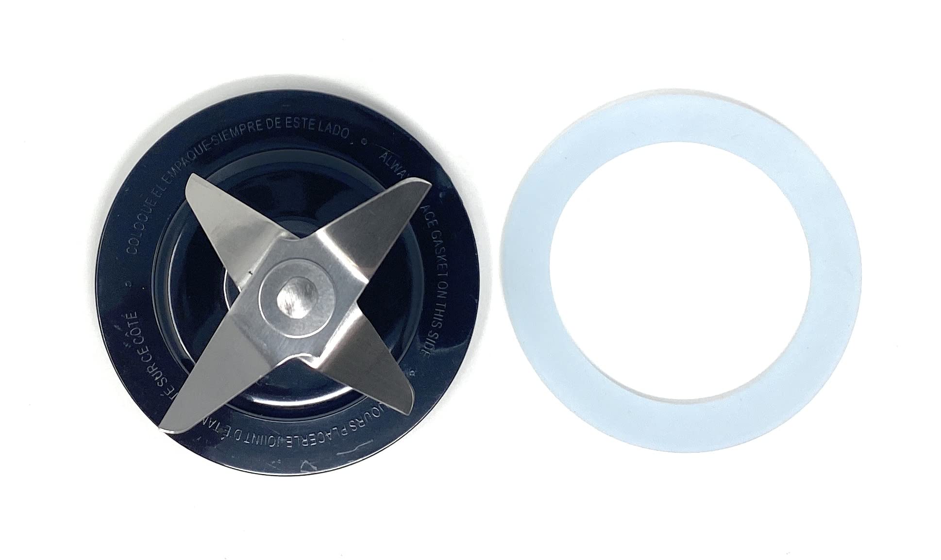 Hamilton Beach Blender Replacement Blade with Gasket - Compatible with Model 60-080 - Durable Stainless Steel Blades for Smoothies, Shakes & Food Prep