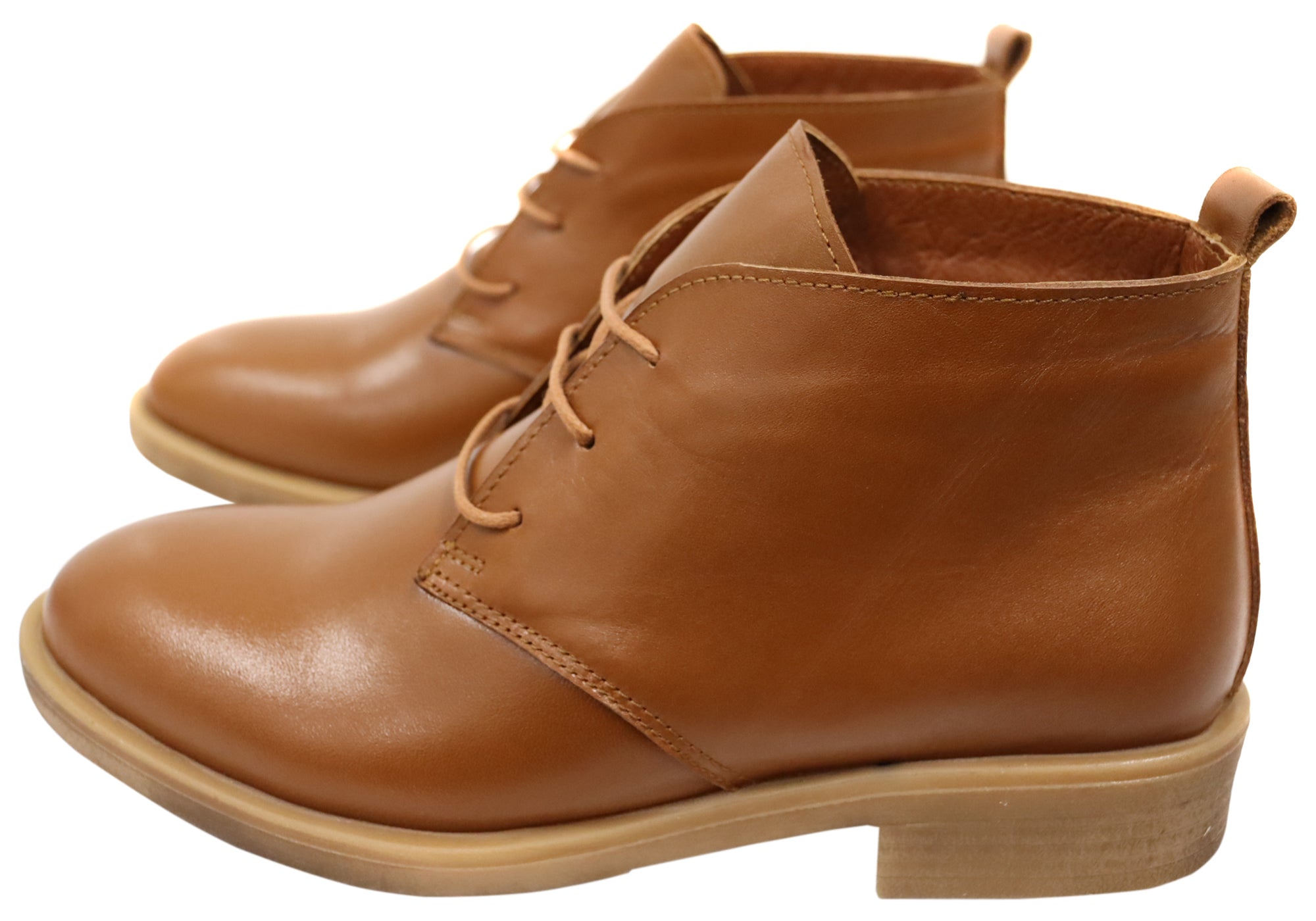 Orizonte Ajorn Women's European Comfortable Leather Ankle Boots - Stylish & Comfortable Winter Boots for Walking, Work & Casual Outfits