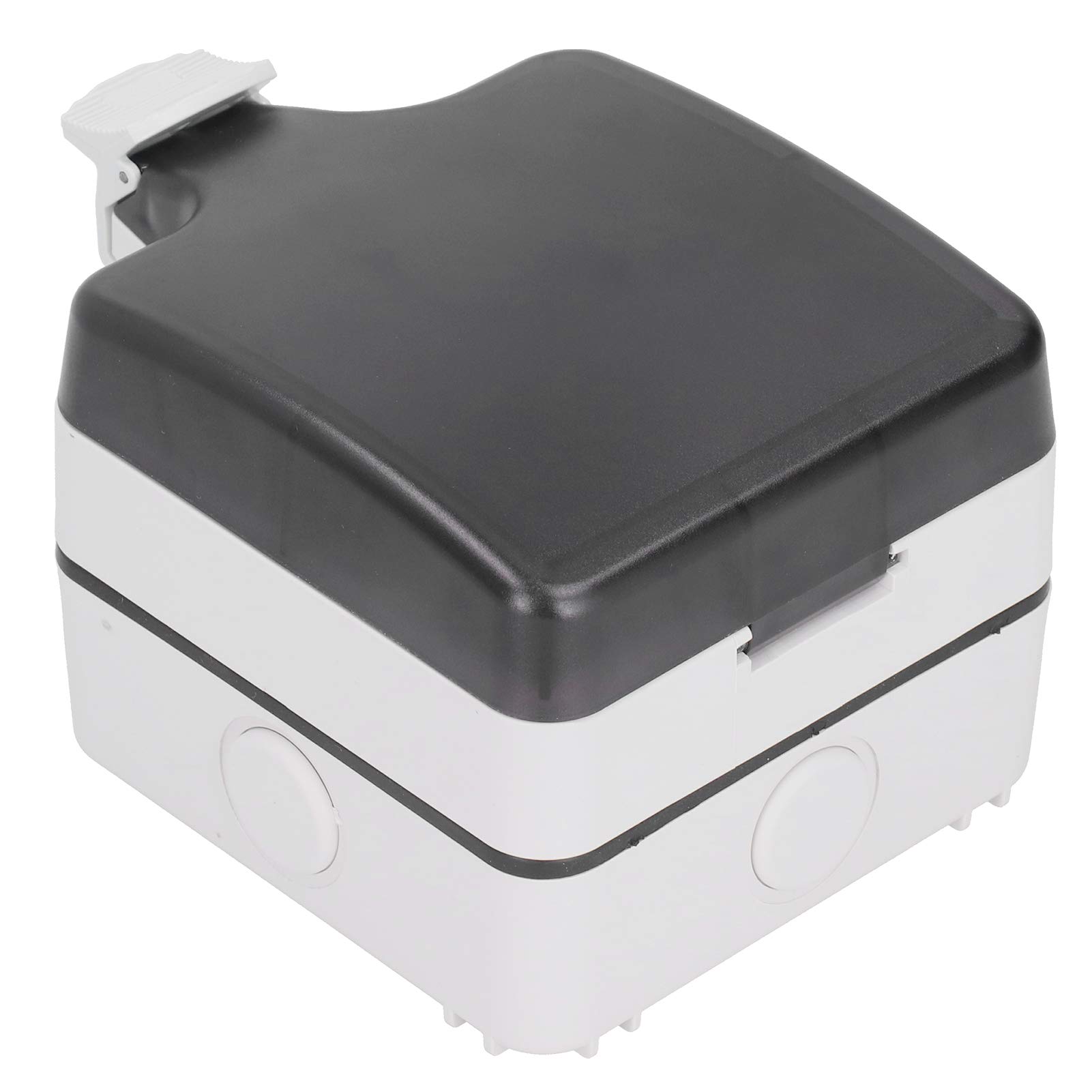 Waterproof Outdoor Socket Box IP66 - Multi-Function Electrical Enclosure for Garden, Balcony, Bathroom - Weatherproof Power Outlet Cover for Patio, Pool & Wet Areas