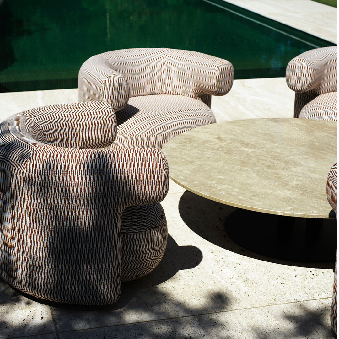 Burra Outdoor Lounge Chair - Premium Patio Furniture for Relaxing in Backyard, Poolside, or Garden - Comfortable & Durable for Outdoor Use