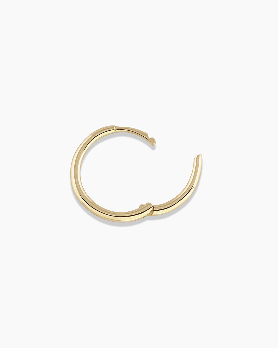 14K Gold Classic Single Huggie Earrings - Dainty Minimalist Hoops for Everyday Wear | Perfect for Work, Date Night & Casual Outfits