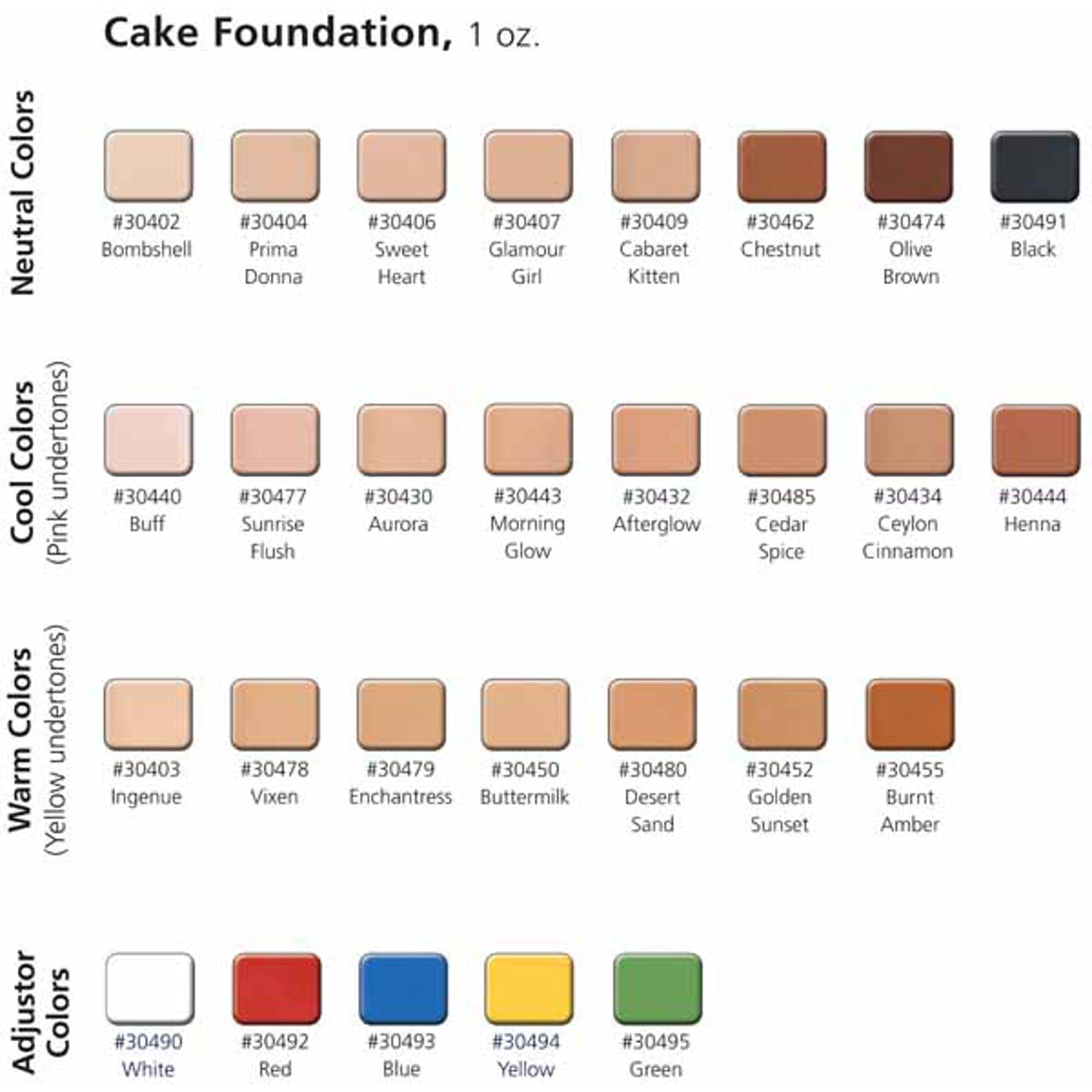 Flawless Full Coverage Cake Foundation - 1 Oz Boxed Green | Vegan, Cruelty-Free Makeup for All-Day Wear | Perfect for Daily Use & Special Occasions
