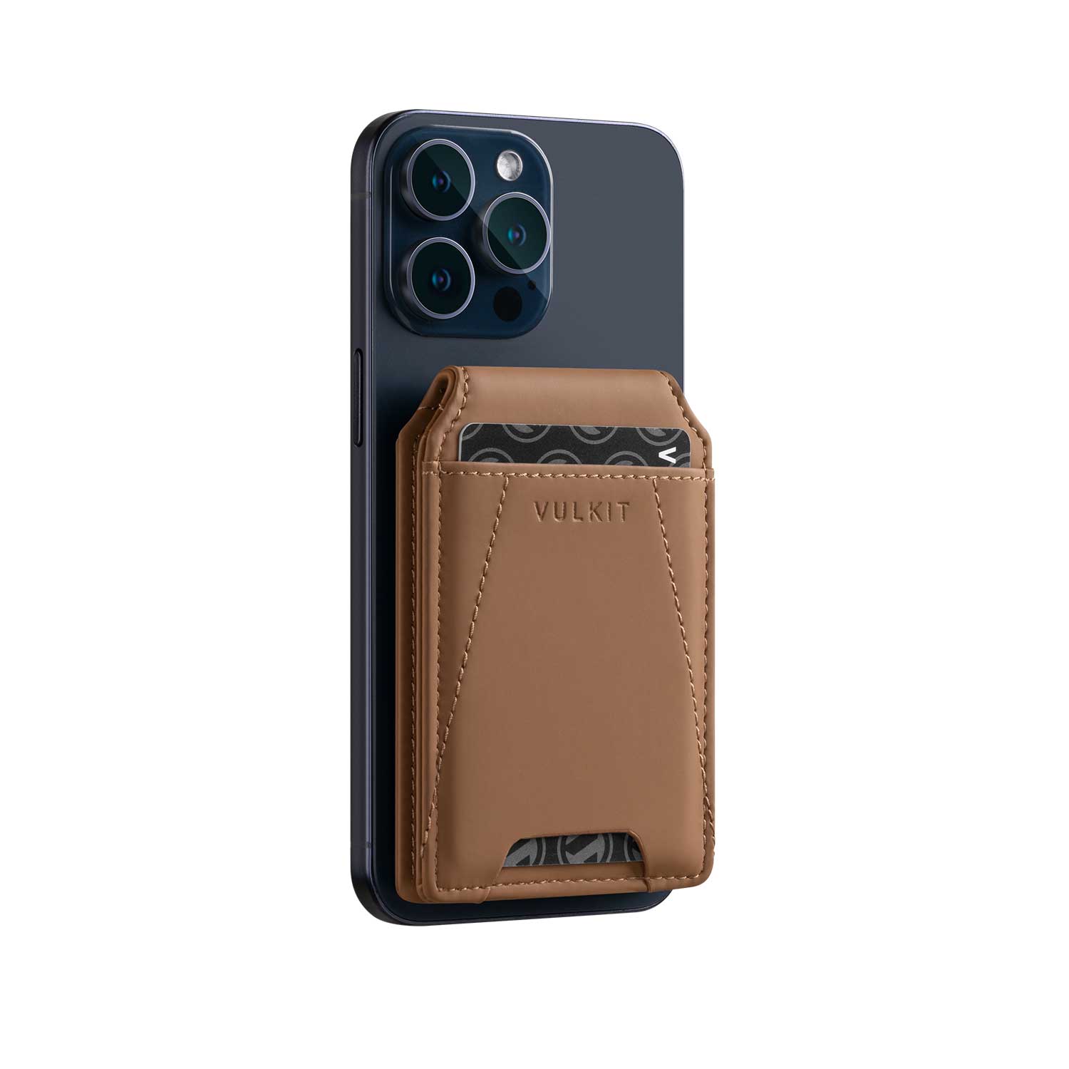 Magnetic RFID Leather Phone Wallet with Adapted Magnetic Ring - Slim Card Holder for iPhone & Android - Perfect for Travel, Shopping & Daily Use