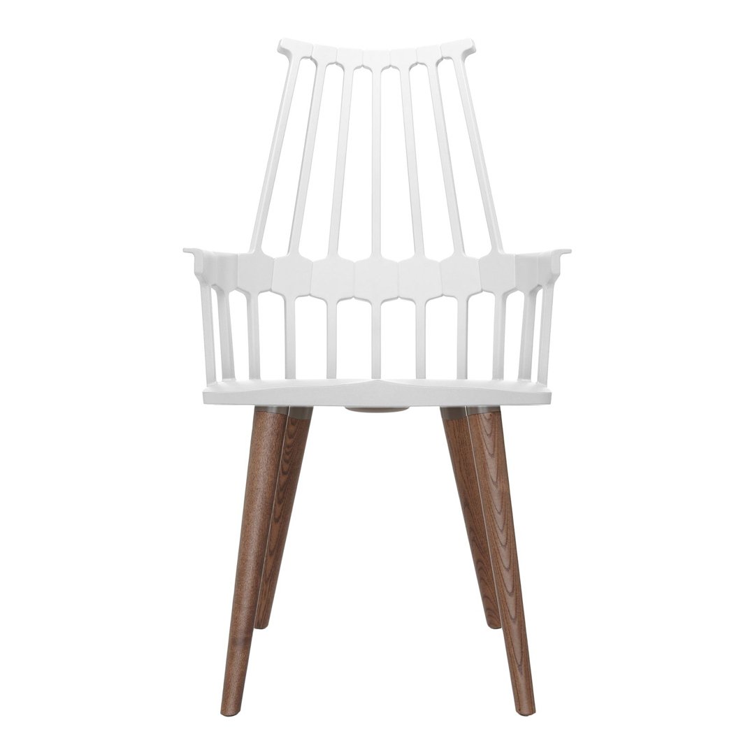 Comback Chair Set of 2 - Modern Wooden Leg Dining Chairs for Kitchen, Dining Room, and Office - Comfortable & Stylish Seating Solution