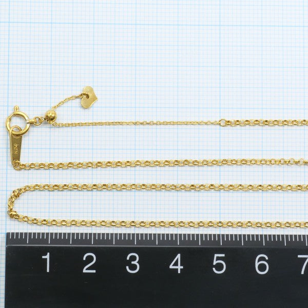 24K Yellow Gold Necklace for Women - Elegant 18 Inch Solid Gold Chain Jewelry - Perfect for Gifts, Anniversaries, Weddings & Special Occasions