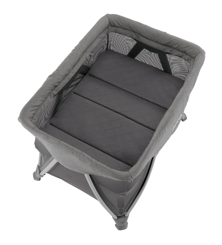 Nuna Sena Aire 2022/2023 Lightweight Travel Crib with Removable Bassinet - Perfect for Baby Sleep, Travel & Home Use