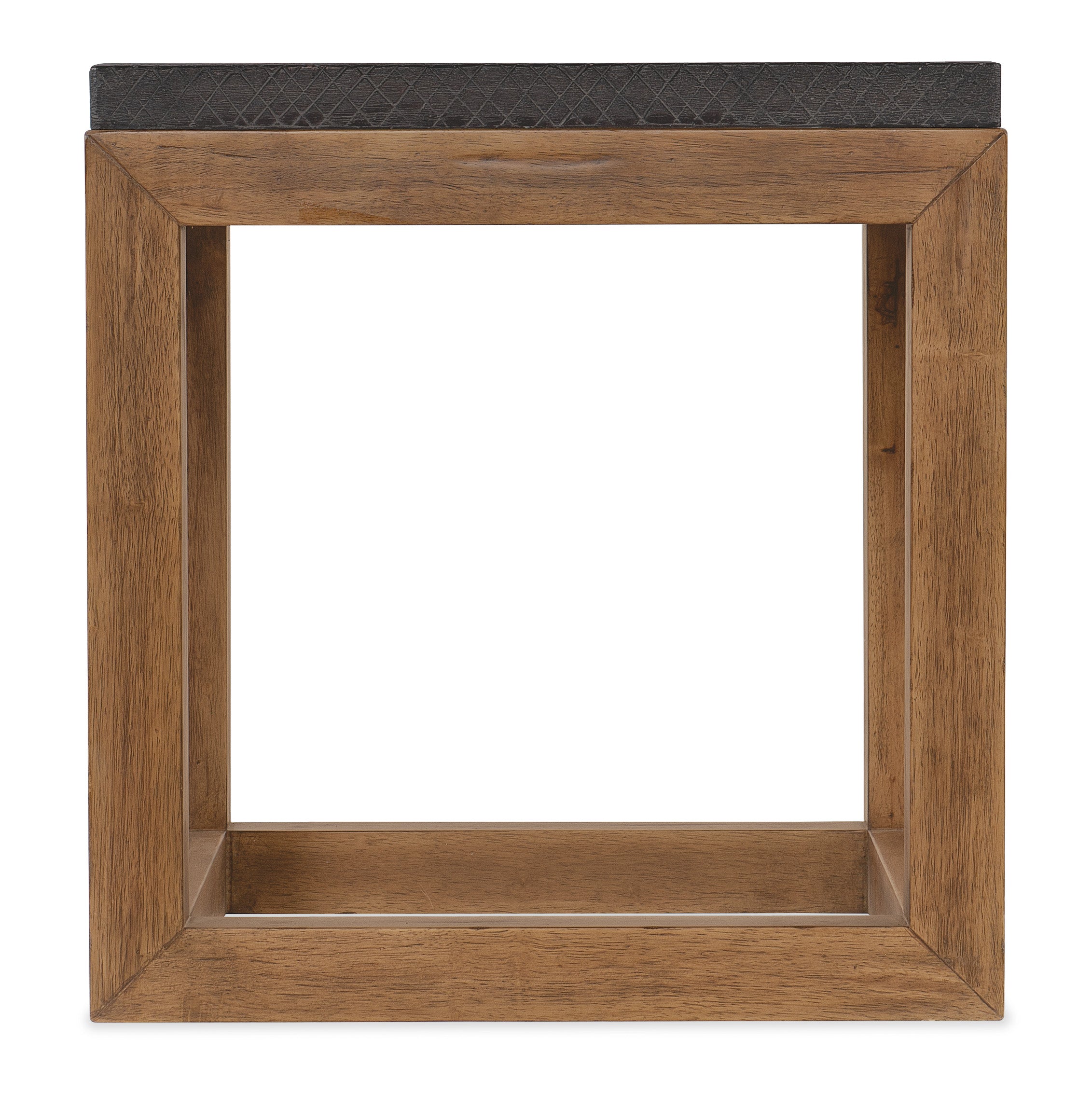 Big Sky End Table - Modern Side Table for Living Room, Bedroom & Office - Sturdy Wooden Nightstand with Storage Shelf - Perfect for Small Spaces, Apartments & Dorm Rooms