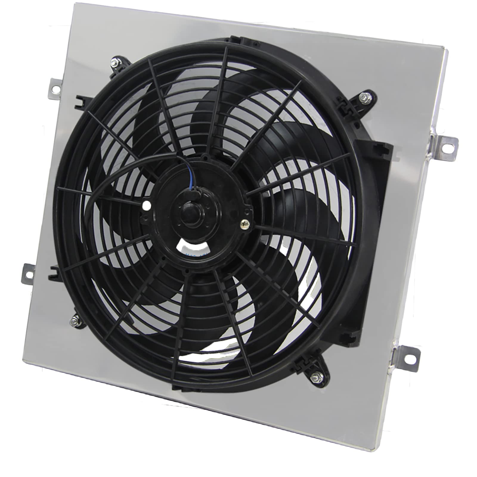 Aluminum Radiator Shroud + 14