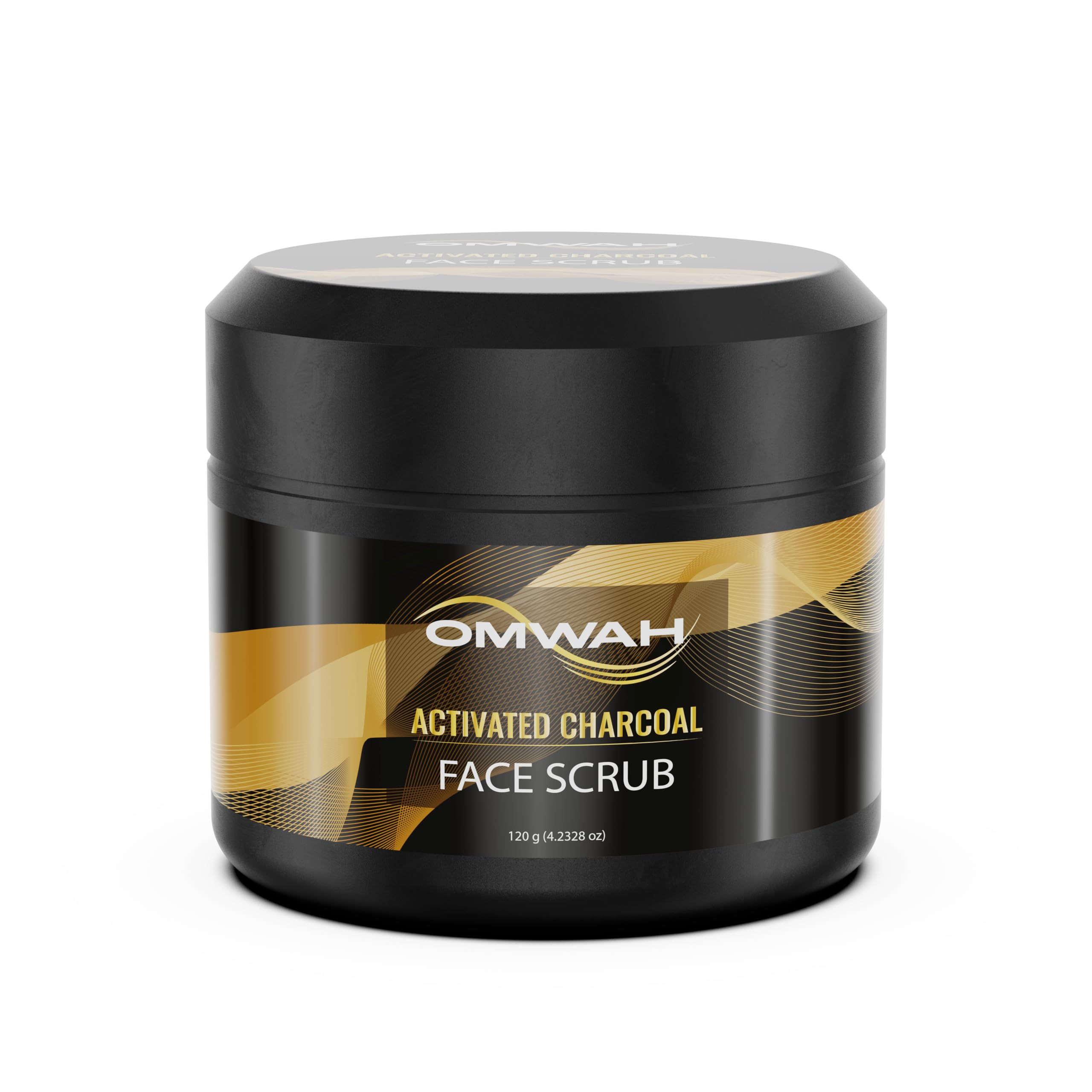 Natural Charcoal Face Scrub for Deep Cleansing & Exfoliation - Blackhead & Oil Control - Best for Acne-Prone & Oily Skin - Perfect for Daily Skincare Routine & Spa Days