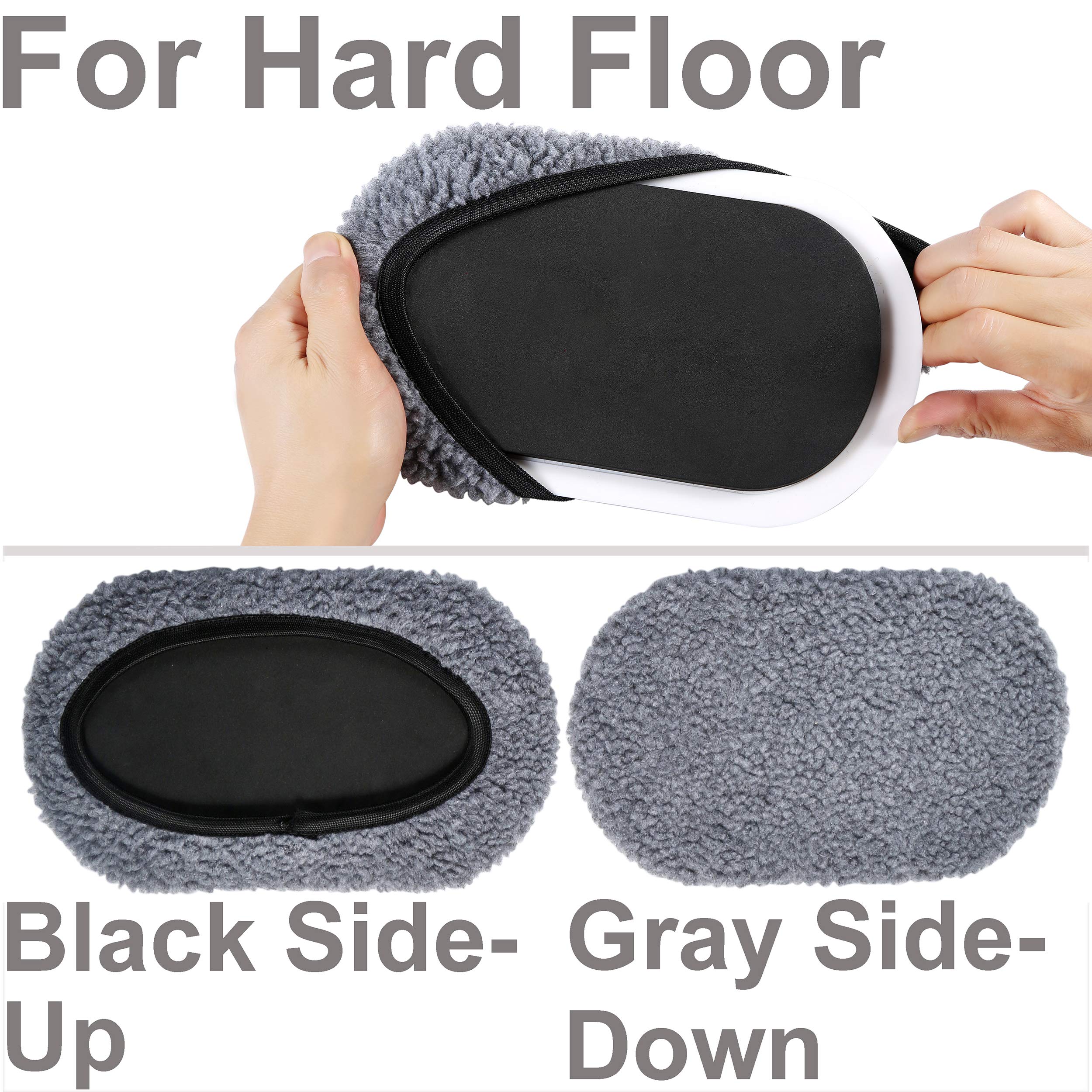 9.5in x 5.75in Heavy Duty Furniture Moving Kit (8-Piece Set) - Multi-Surface Sliders for Hardwood, Tile & Carpet - 2-in-1 Reusable Furniture Glides with Non-Slip Pads - Perfect for Sofas, Tables & Home Rearranging