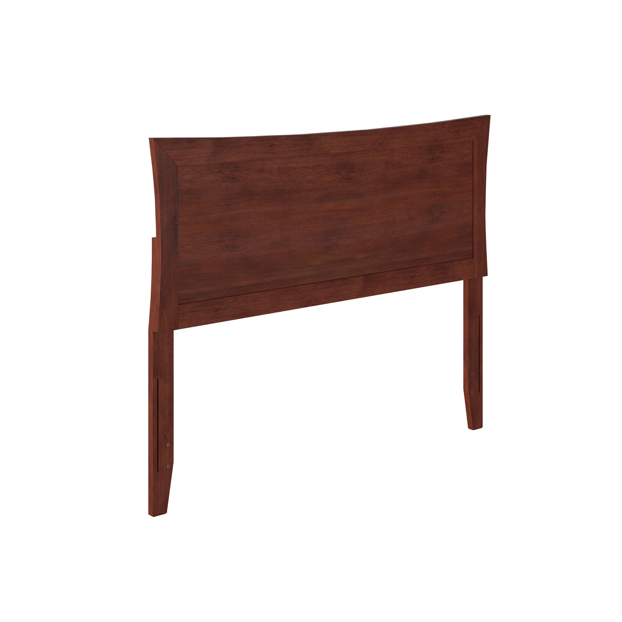 AFI Metro Full Size Headboard with Built-in USB Charger - Walnut Finish for Modern Bedroom Decor | Perfect for Apartment, Dorm & Guest Room Setup