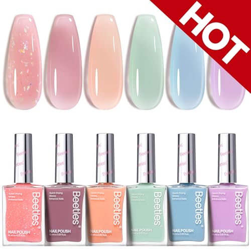 0-Blissful Breeze Jelly Nail Polish Set