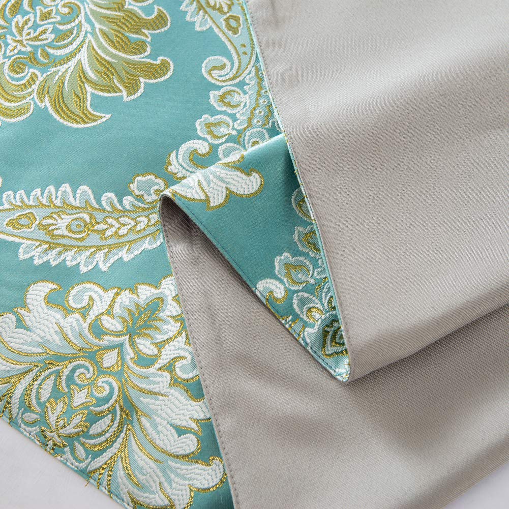 Light Green Bed Scarf Runner - 19.7x70.9 Inches (120cm) Single Bed Scarf for Home & Hotel Decor - Perfect for Bedroom Styling, Sofa Accents & Table Runners