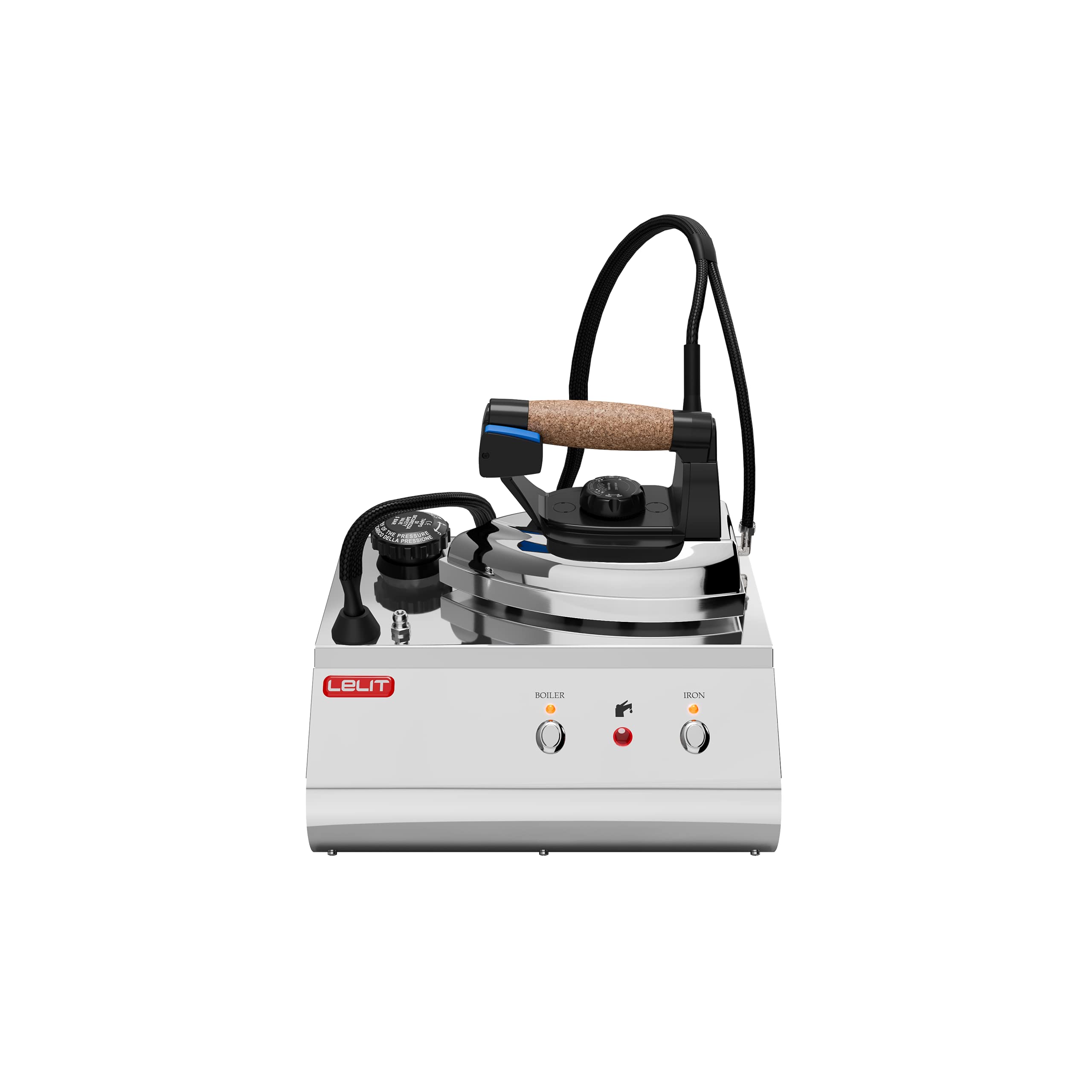 LELIT PS25 Tom Espresso Machine with Separate Boiler, Stainless Steel - Perfect for Home Baristas & Coffee Enthusiasts