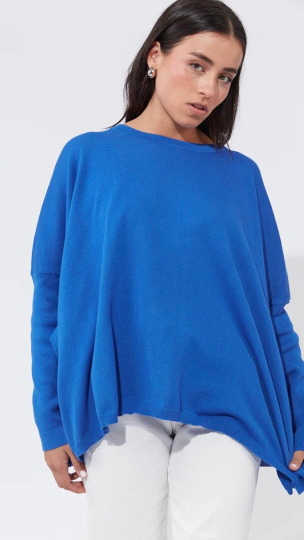 Haven Jumper Cobalt - Stylish Women's Casual Jumpsuit for Everyday Wear | Perfect for Office, Travel & Weekend Outfits