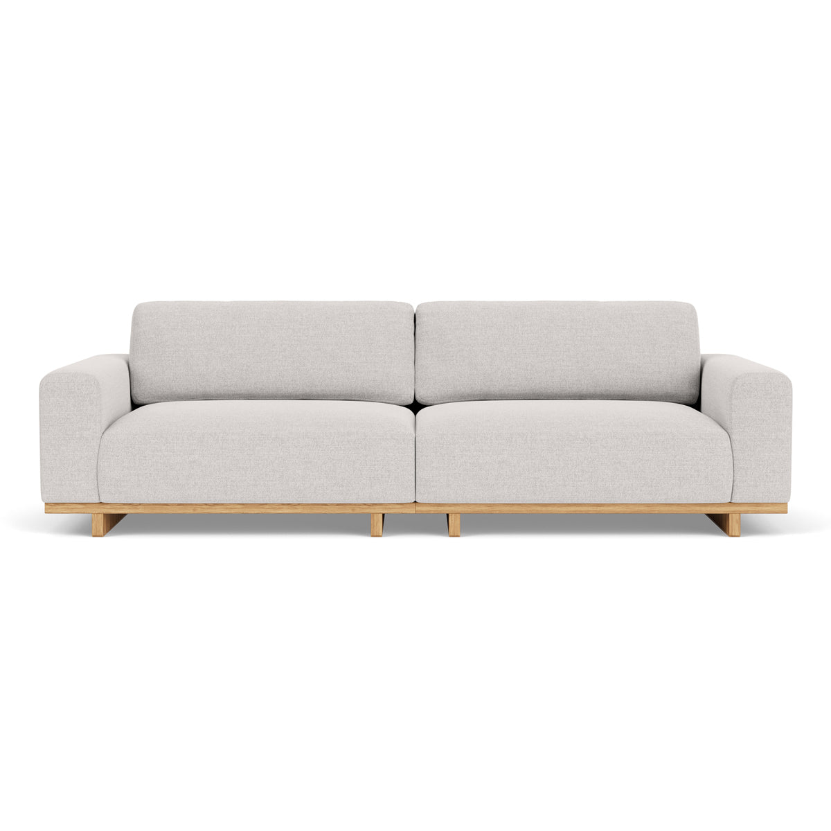 Aya Fabric 3.5 Seater Sofa - Modern Living Room Couch with Soft Upholstery, Comfortable Sectional Sofa for Home, Office & Lounge Areas