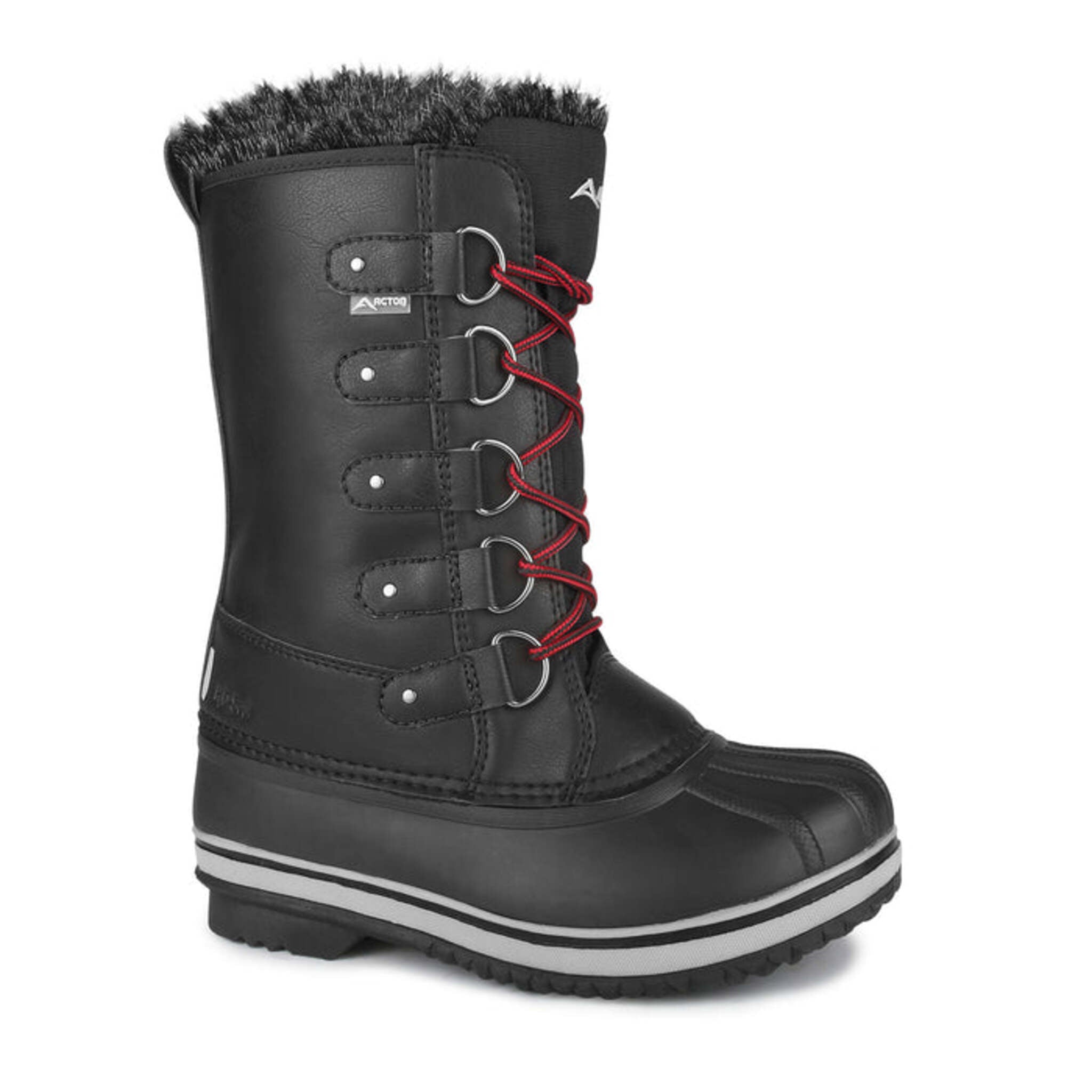 Acton Carolyn Women's Waterproof Winter Work Boots - Insulated Leather, Slip-Resistant Rubber Sole, Removable Insole | Durable for Outdoor Jobs & Cold Weather | Sizes 5-11 | Perfect for Construction, Landscaping & Snowy Conditions