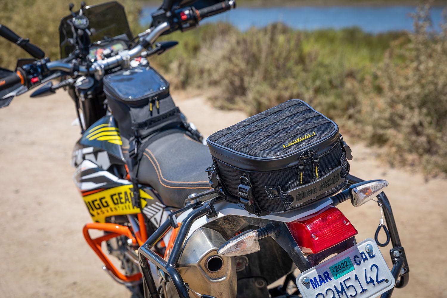 Nelson Rigg Trails End Motorcycle Tail Bag - Waterproof Durable Luggage for Bikes - Perfect for Commuting, Touring & Adventure Rides