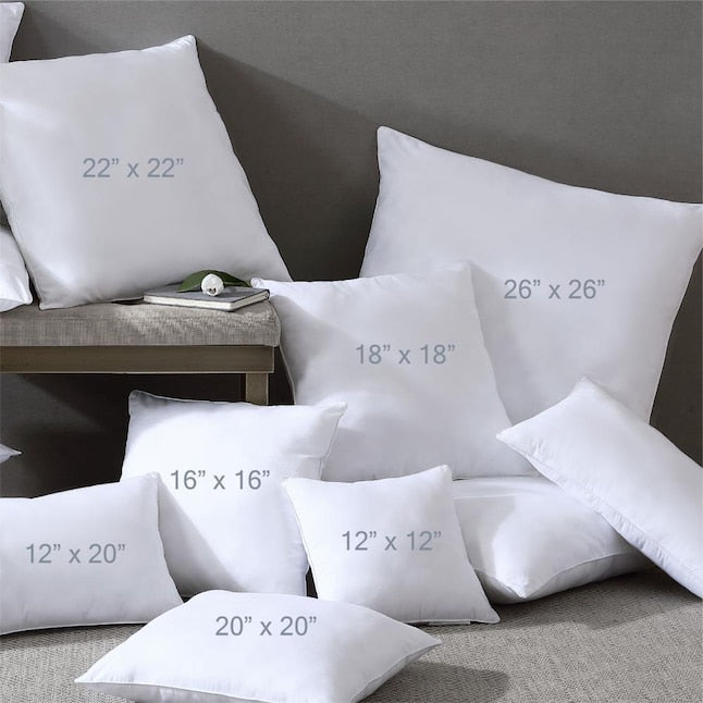 Premium Pillowtex Pillow Insert - 80% White Goose Down Filling for Ultimate Comfort - Perfect for Bedroom, Guest Room & Hotel Luxury Bedding