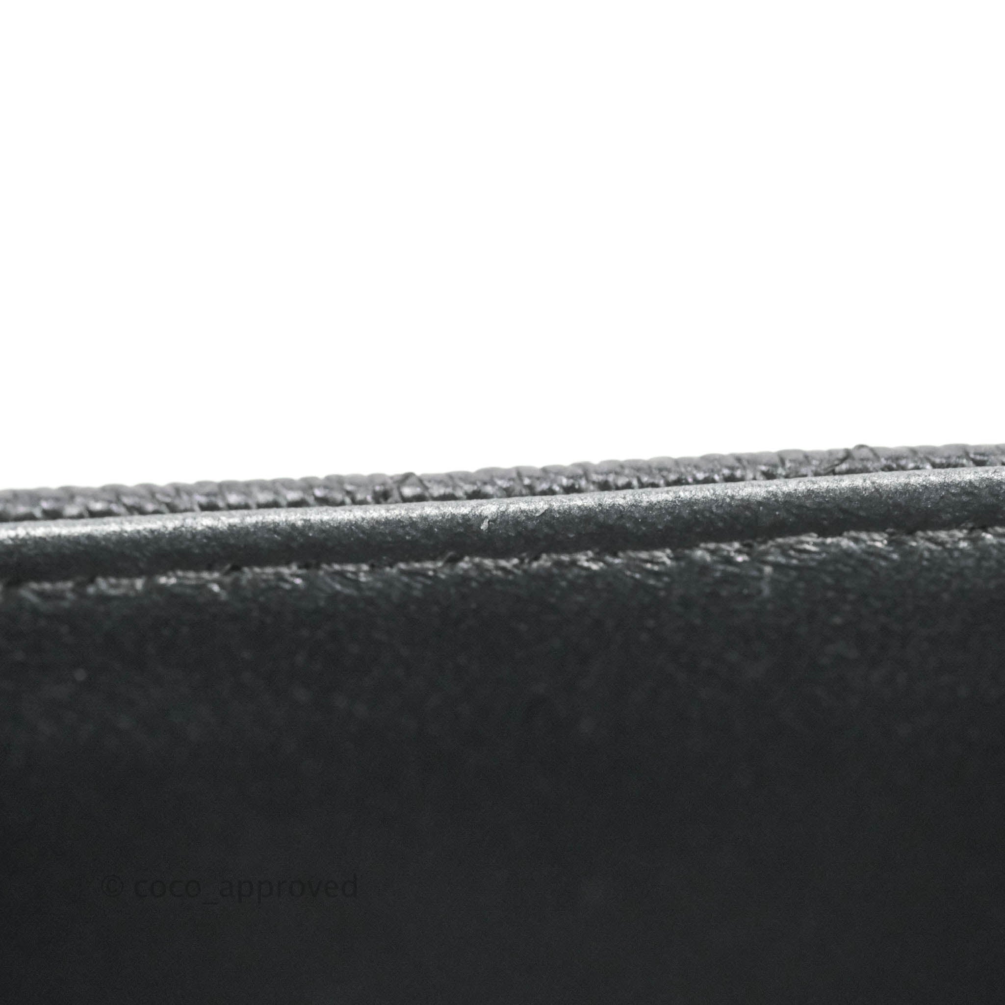 Chanel Chevron Mini Rectangular Flap Bag in Iridescent Black Caviar Leather with Ruthenium Hardware - Perfect for Evening Events, Parties & Luxury Fashion Accessories