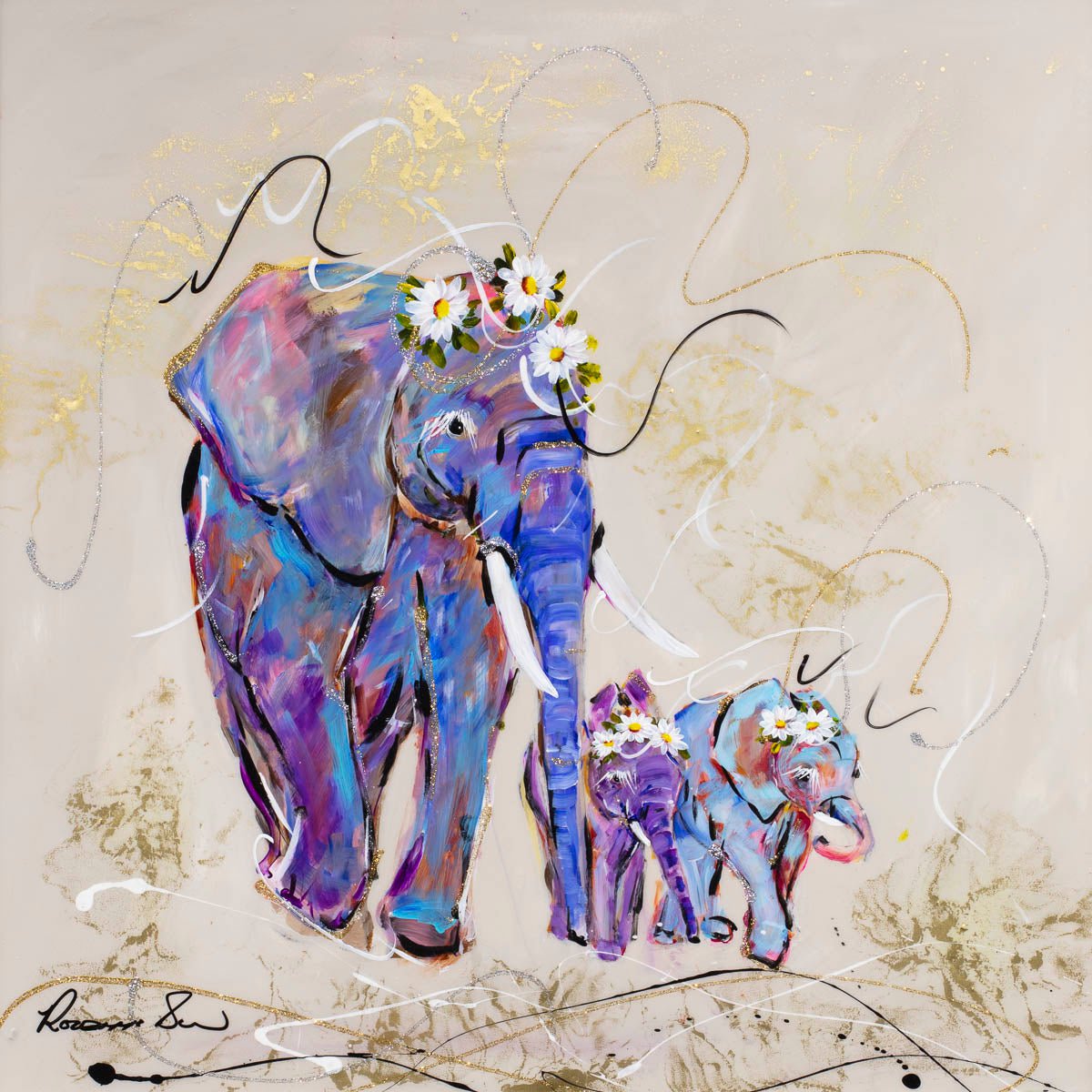 A Mother's Life - Original Artwork for Sale | Perfect for Home Decor, Gifts & Art Collectors