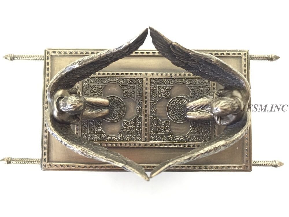 Veronese Ark of the Covenant Trinket Box - Handcrafted Bronze Religious Jewelry Storage | Perfect for Home Decor, Gift Giving & Church Altar Display