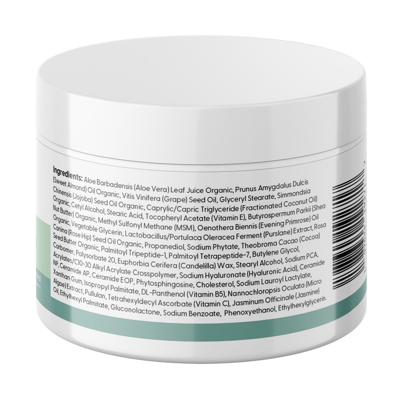 Ceramide & Peptide Anti-Aging Face Cream - Daily Moisturizer for Sensitive Skin | Vegan, Gluten-Free Skincare | Hydrates & Repairs Dry Skin | Perfect for Night Routine & Daily Use