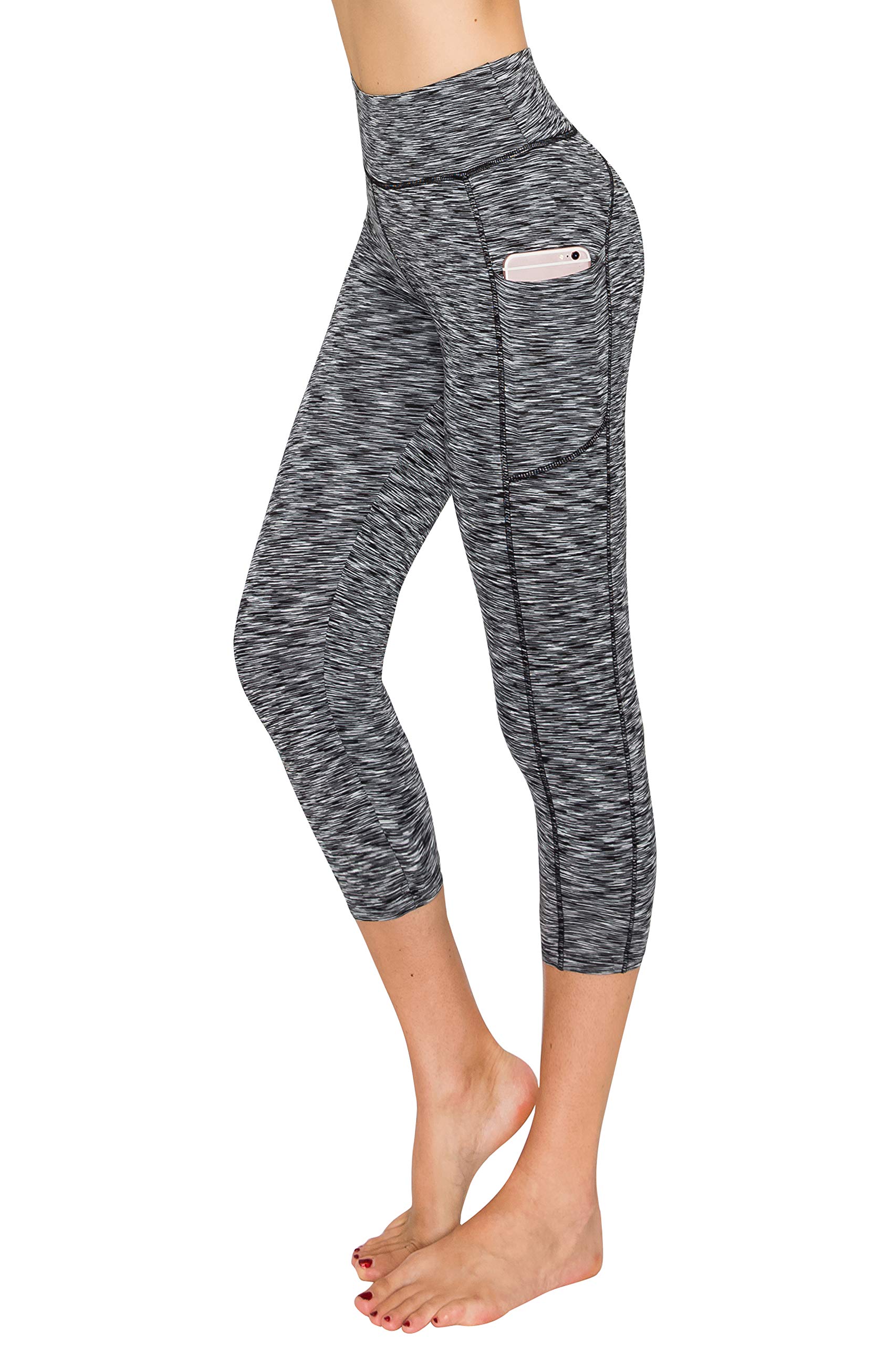 ALWAYS High Waisted Yoga Pants for Women - Breathable Mesh Stretch Workout Leggings | Perfect for Yoga, Gym & Running | Comfortable Activewear for Fitness & Daily Wear