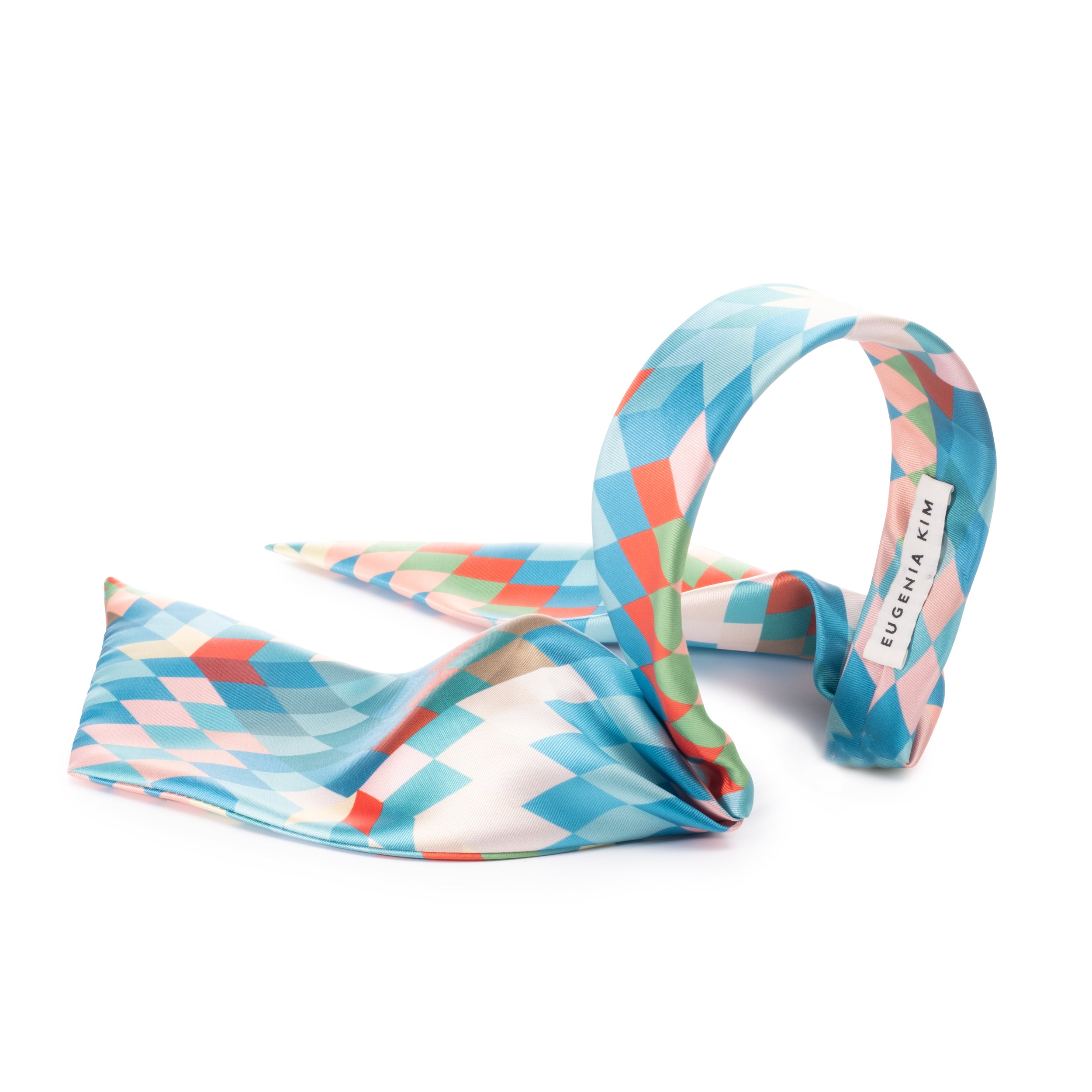 Samira Satin Headband for Women - Soft & Stretchy Hair Accessories for Workouts, Yoga, Running & Everyday Style