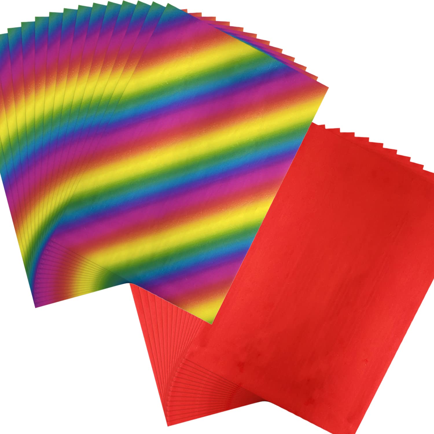 100PCS Glimmer Hot Foil Sheets - Metallic Variety Pack with Vibrant Colors | 7.9x11.4 Inch Toner Reactive Foil for Laser Printers & Laminators | Perfect for Scrapbooking, Card Making, DIY Paper Crafts and Gift Wrapping