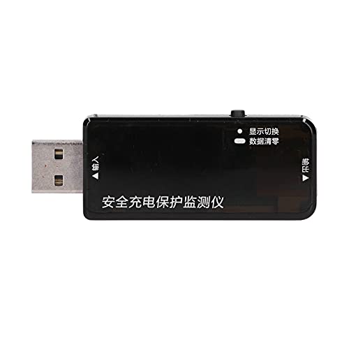 USB Power Meter Tester - Dual-Sided Plug, Low Power Display, Voltage Protection & Capacity Measurement | Safe & Reliable for Chargers, Power Banks, Solar Panels & Electronic Devices