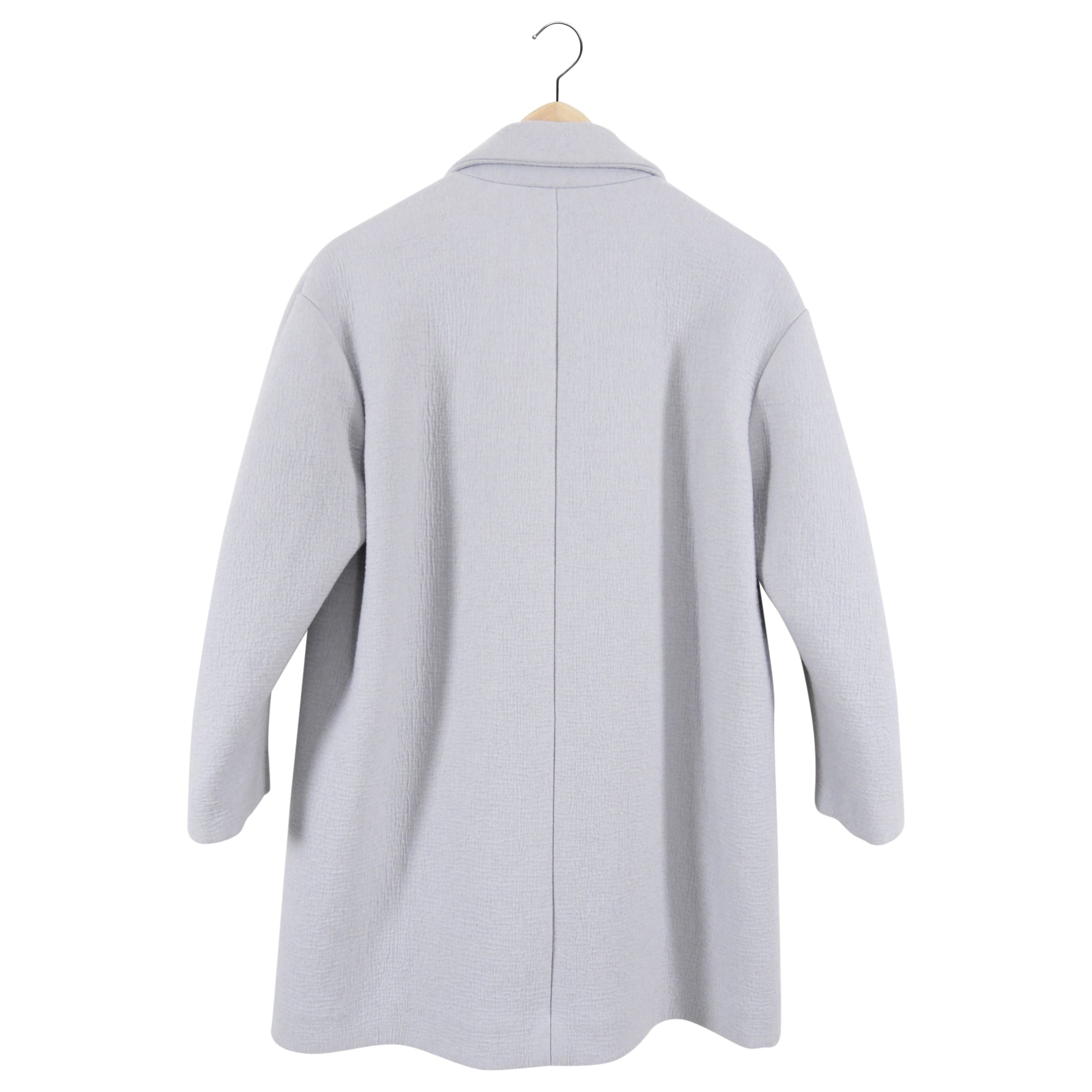 Brunello Cucinelli Grey Spring Coat Women's Lightweight Jacket | Size IT42 / US 6 | Perfect for Office Wear & Spring Outings