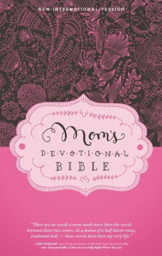 NIV Moms Devotional Bible Hardcover - Daily Christian Devotional for Mothers, Inspirational Scripture Readings & Prayers - Perfect for Morning Quiet Time, Bible Study Groups & Mother's Day Gifts