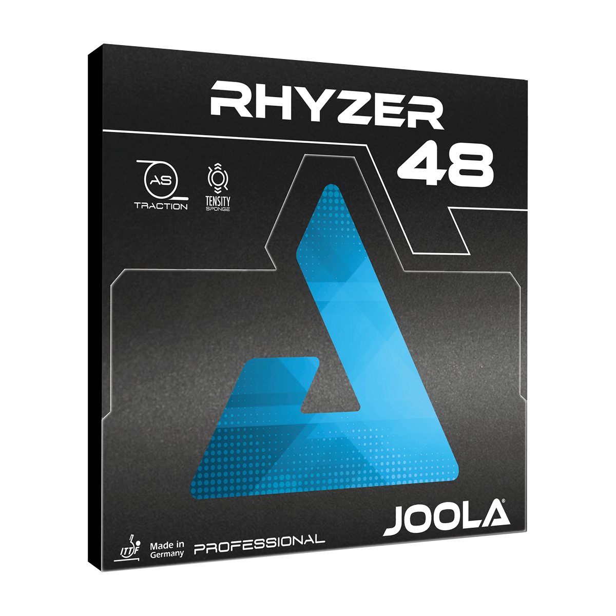 JOOLA Rhyzer 48 Premium Table Tennis Rubber - High Spin & Speed for Competitive Play | Perfect for Tournament & Training Sessions