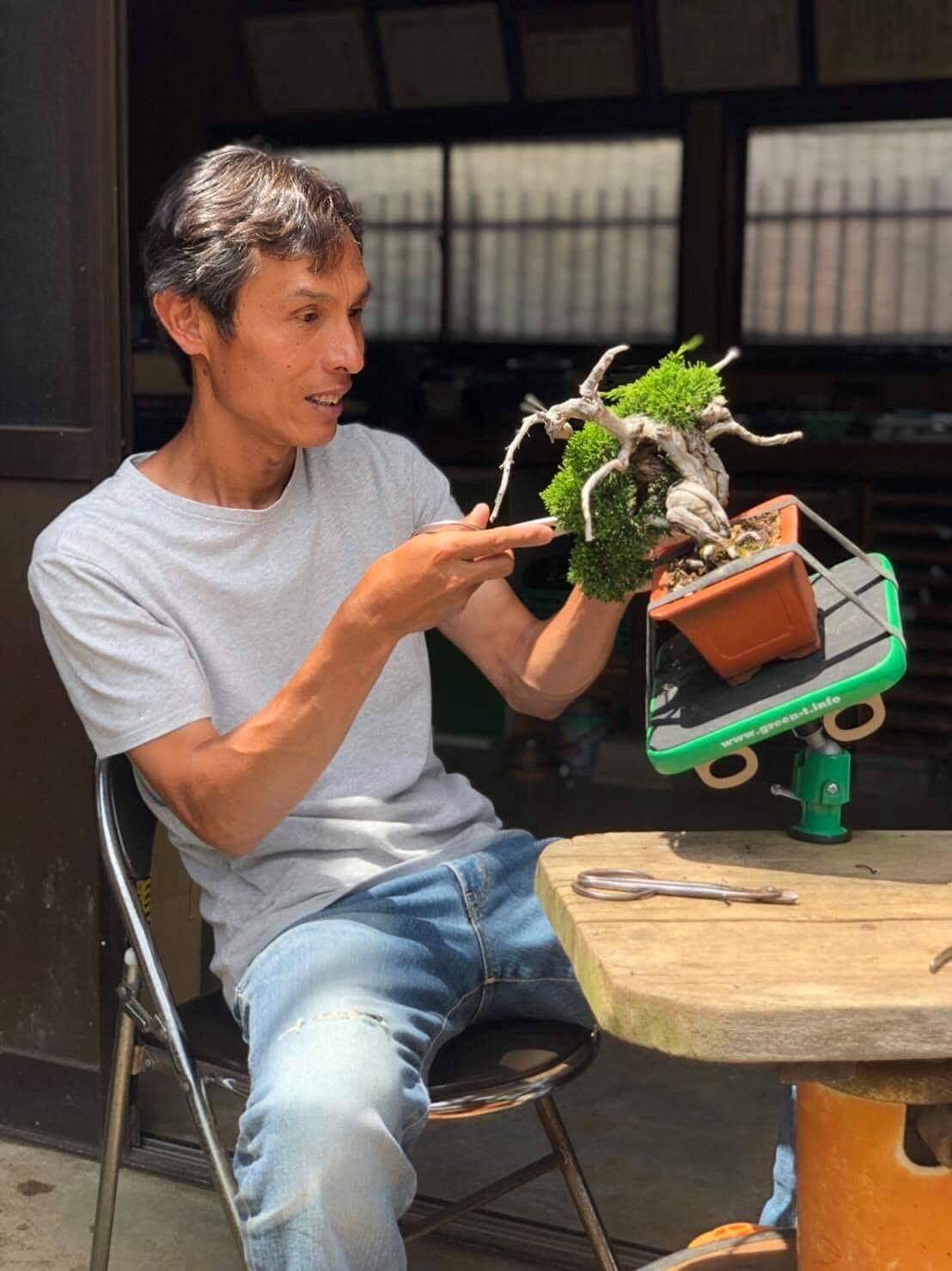 Professional Bonsai Turntable with Suction Base - Green T Mini S for Easy Plant Care & Display - Perfect for Home Decor, Gardening, and DIY Bonsai Projects
