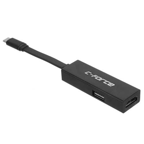 C FORCE CF002 USB C Hub with 4K HDMI, 100W PD Charging, USB 3.1 Ports - Compatible with Nintendo Switch, MacBook, iPad Pro - Perfect for Gaming, Work & Travel