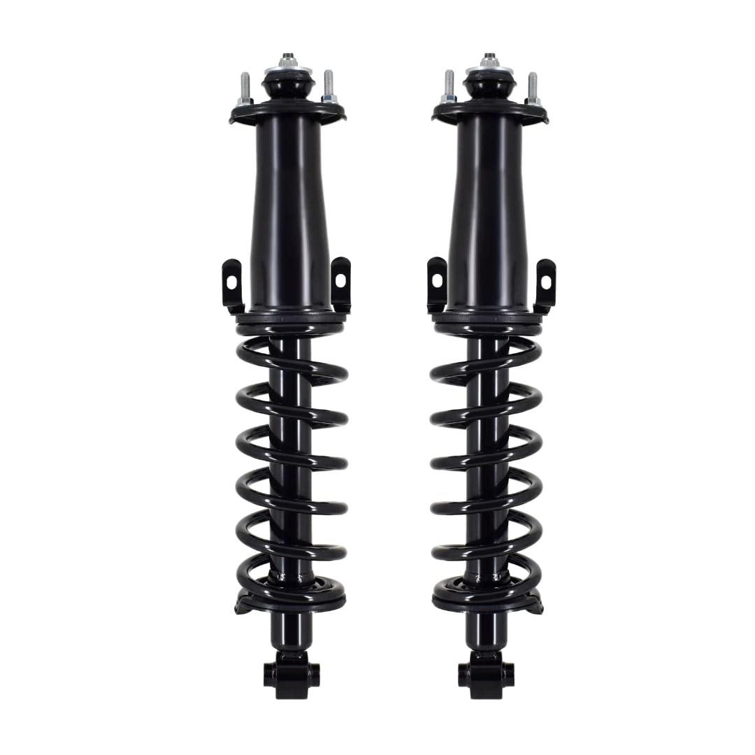 PM Auto Pair of 2 Rear Quick Complete Strut and Coil Spring Assembly for 2006-2013 Lexus IS350 - Perfect for Smooth Ride & Enhanced Suspension Performance
