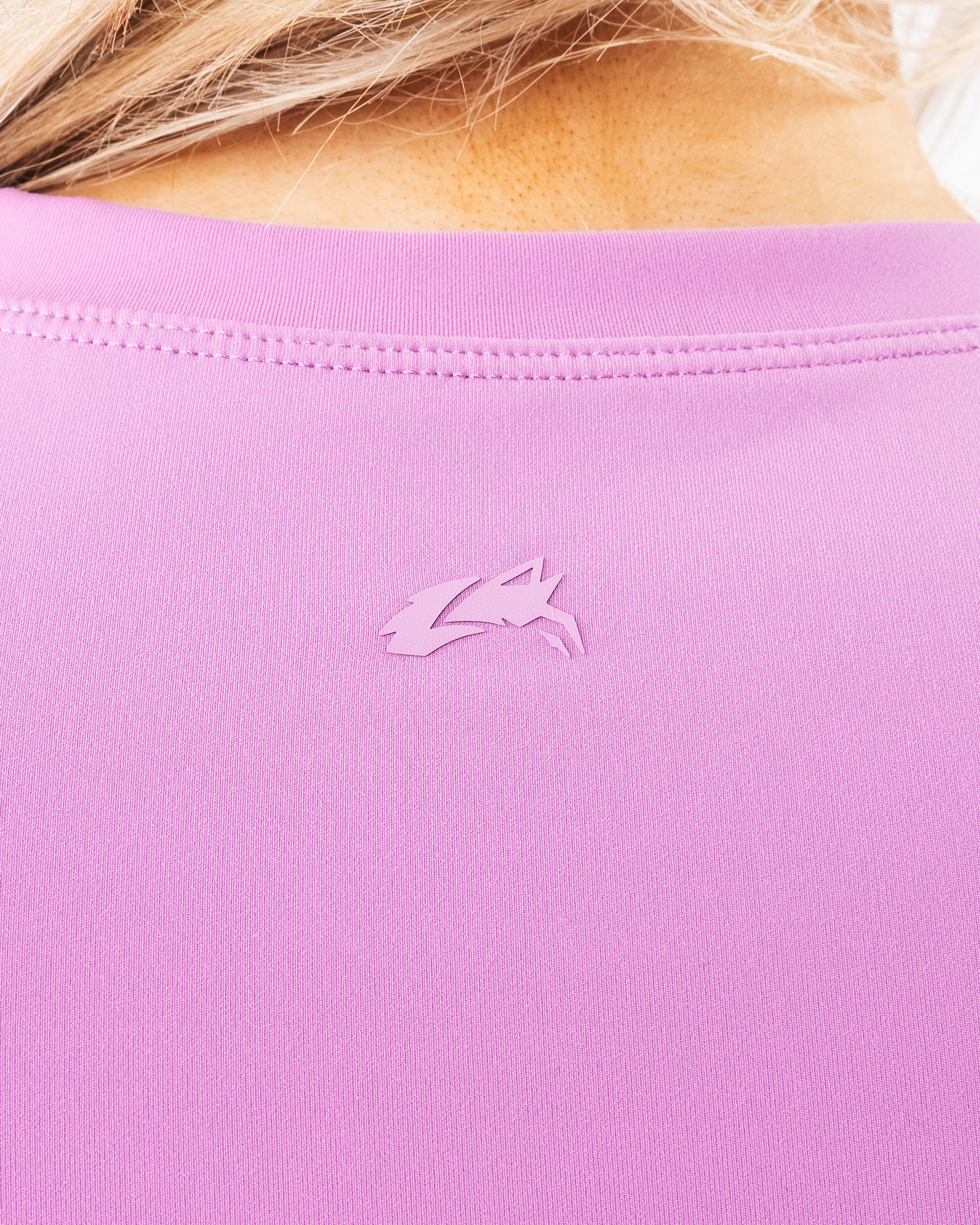 Peekaboo Long Sleeve Shirt - Purple Rain Color for Women | Casual Wear, Layering & Everyday Outfits