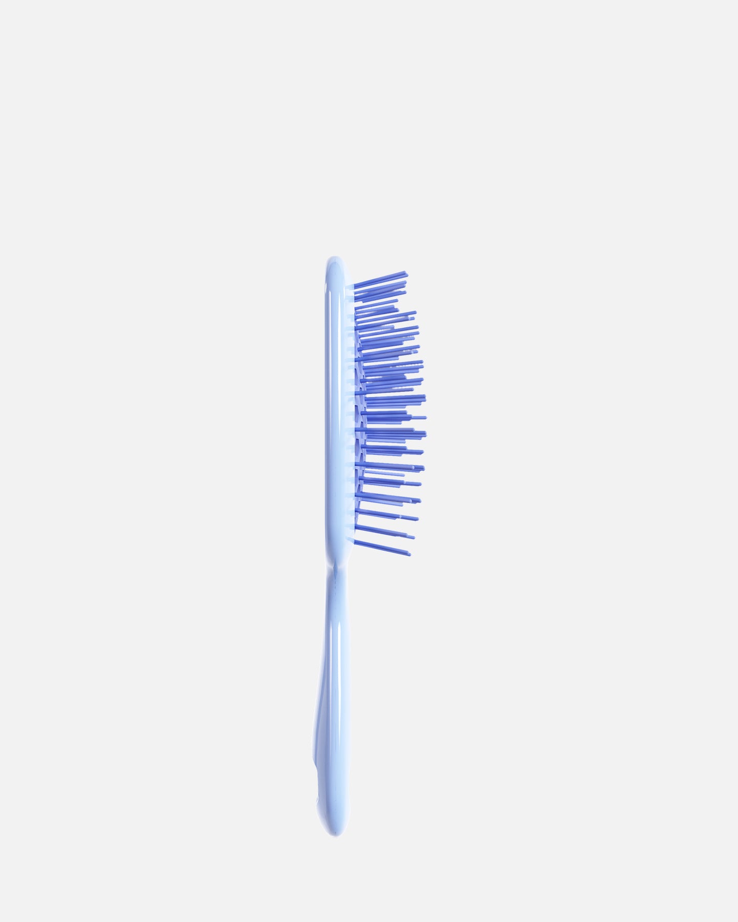 UNbrush Mini Detangling Hair Brush - Gentle Knot-Free Styling for All Hair Types | Travel-Friendly Periwinkle Design | Perfect for Kids, Travel & On-the-Go Use