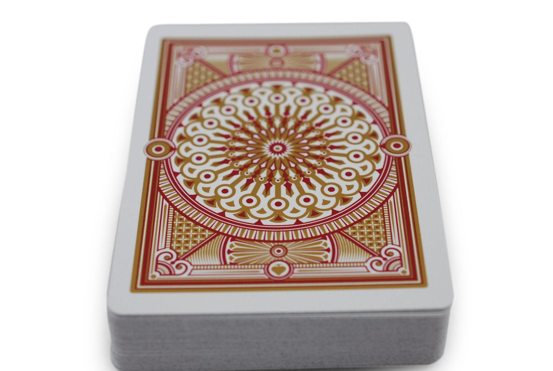 Scarlett Tally Ho Playing Cards - Premium Poker Size Deck for Magic Tricks, Cardistry & Casino Night - Perfect for Card Games, Collectors & Professional Performers