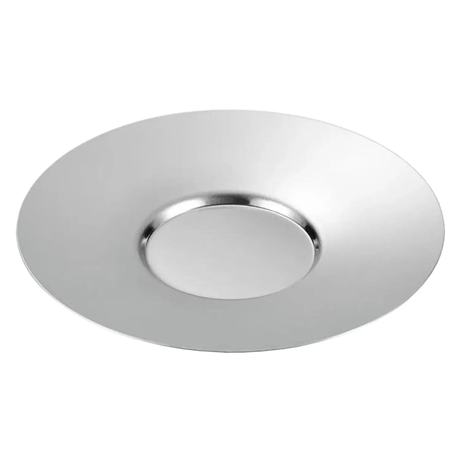 Asahi Premium Stainless Steel Saucer - 6 Inch Small Plate for Desserts, Appetizers & Tea Time - Dishwasher Safe & Rustproof for Home, Restaurant & Outdoor Use