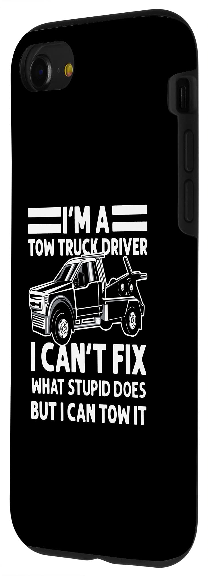 iPhone SE (2020) / 7 / 8 Heavy Duty Truck Driver Case - Rugged Protective Phone Cover for Tow Truck & Commercial Vehicle Operators - Perfect for Work, Construction & Outdoor Use